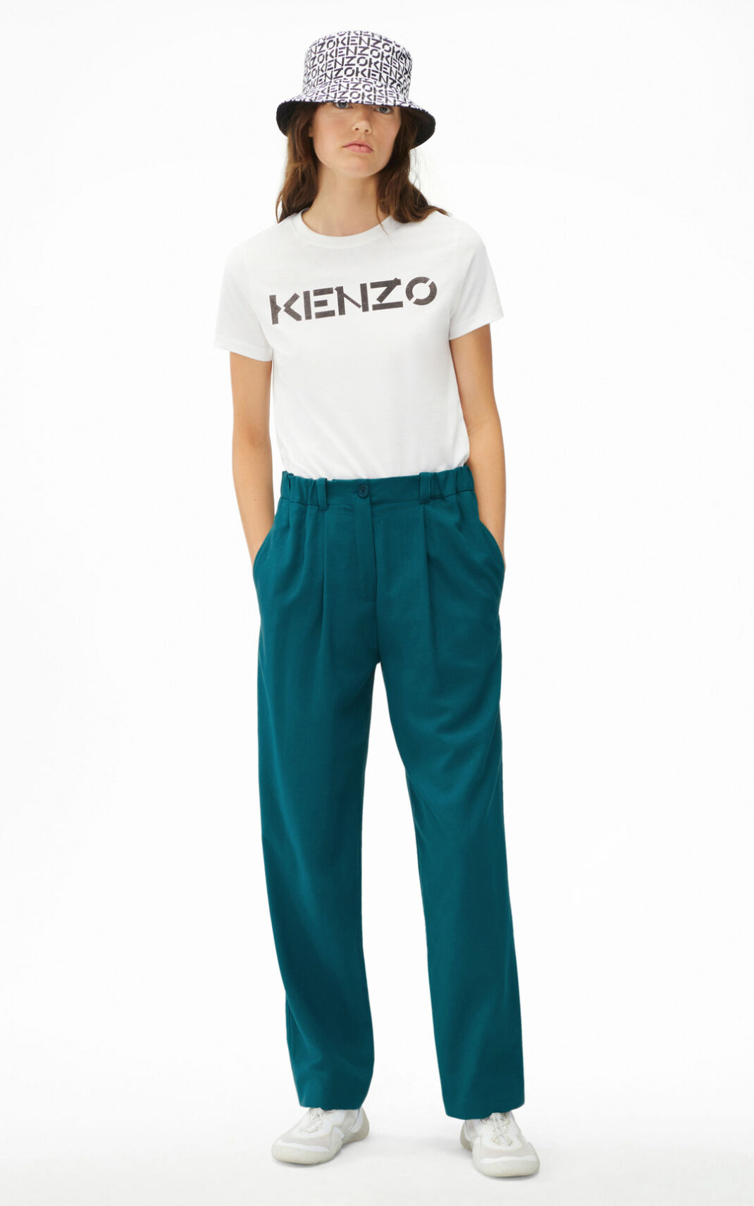 Jogging Kenzo Femme Fitted Bleu EUVBT-3174